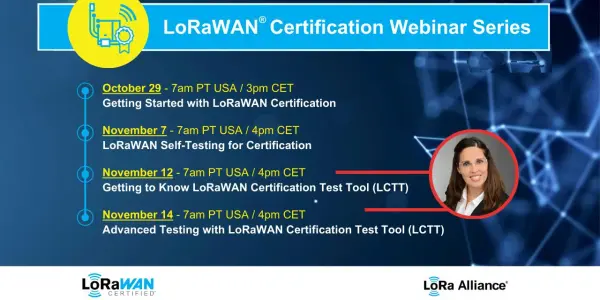 Simplify your LoRaWAN® certification process with LCT