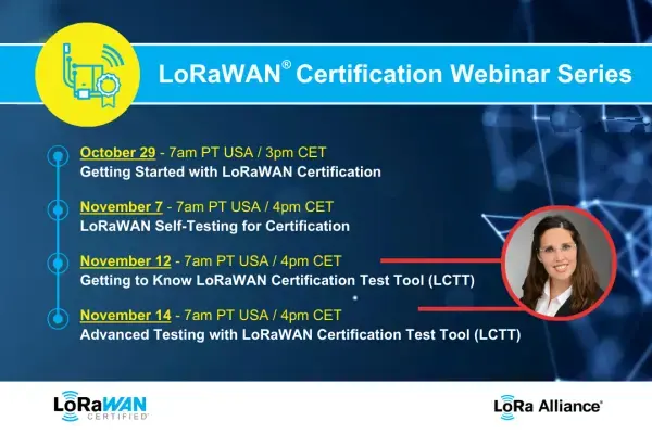 Simplify your LoRaWAN® certification process with LCT