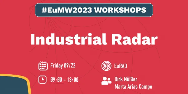 EuMW2023 Workshops on Industrial Radar