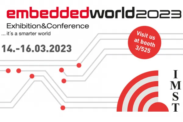 IMST as Exhibitor at embedded world 2023