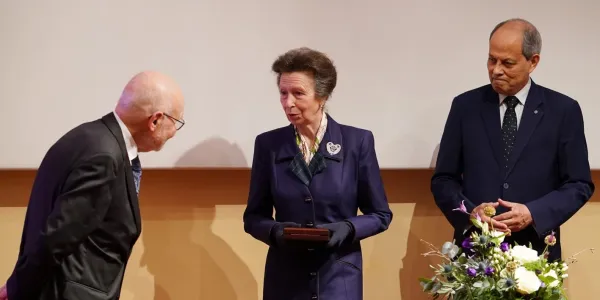 IMST founder Prof Wolff receives the James Clerk Maxwell Medal